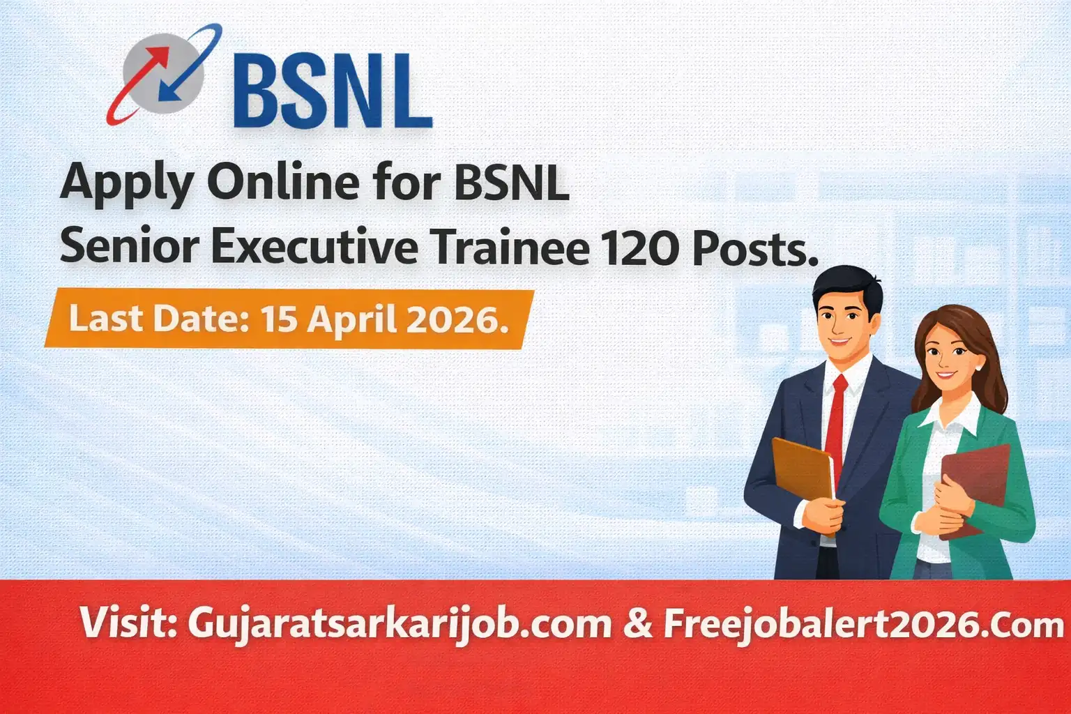 BSNL Senior Executive Trainee SET Recruitment 2026 Vacancy Details