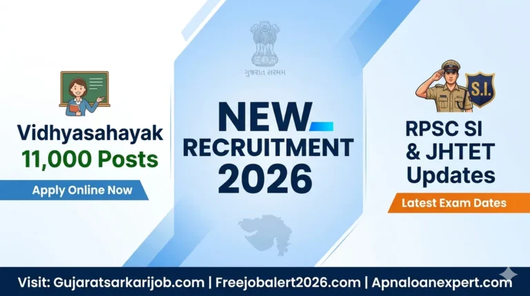 Vidhyasahayak Recruitment 2026: GSPESC 11,000 Vacancies Primary Teacher